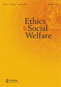 Ethics and Social Welfare Cover