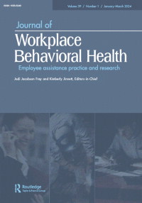 Journal of Workplace Behavioral Health Cover