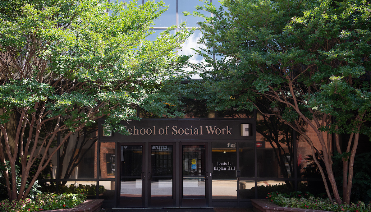 Front of School of Social Work Building