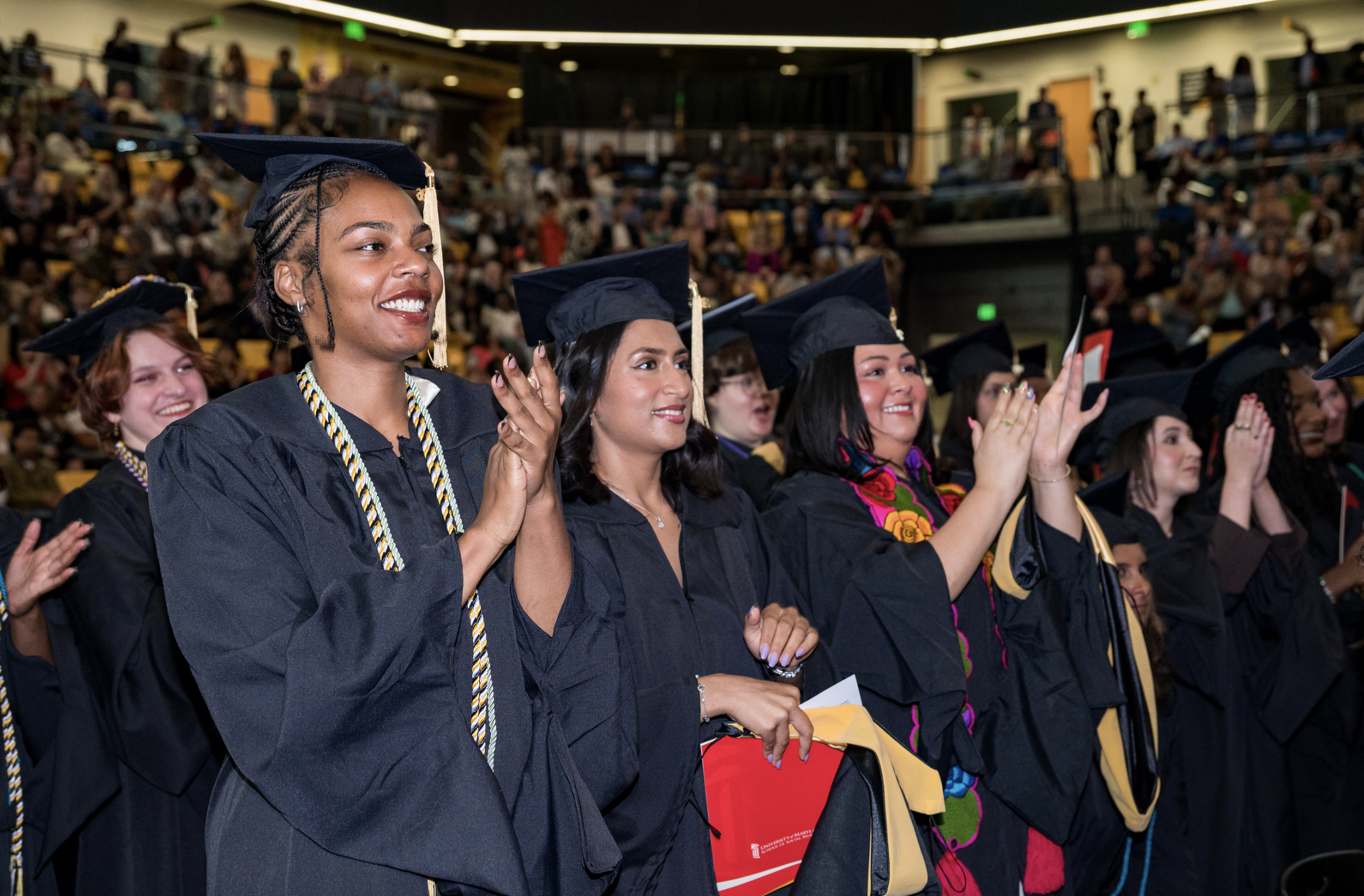 Graduates Clapping