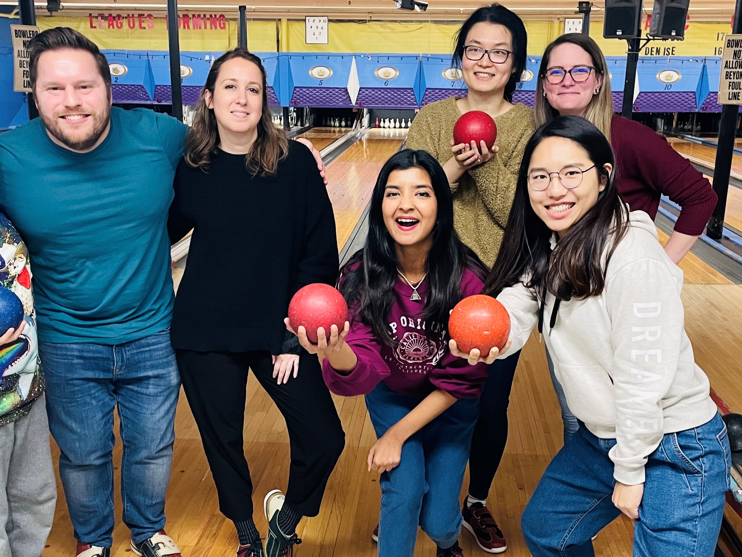 PhD Students Bowling